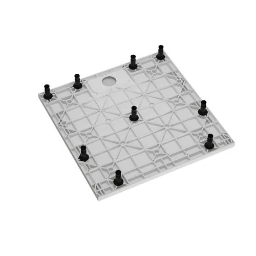 Душевой поддон квадратный RGW TUS-W Белый 90х90, изображение 9