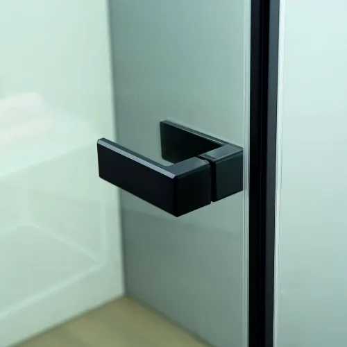 Душевой уголок RGW SV-040B матовое/черный, Цвет стекла: матовое, Цвет профиля: Черный, Выбрать размер: 1200x1000, изображение 26