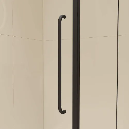 Душевой уголок RGW CL-035B матовое/черный, Цвет стекла: матовое-сатинат, Цвет профиля: Черный, Выбрать размер: 900x900, изображение 27