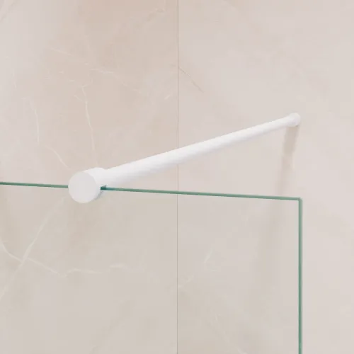 Душевая перегородка RGW WA-016W, Цвет стекла: прозрачное, Цвет профиля (вариация): Белый, Выбрать размер: 140, изображение 5