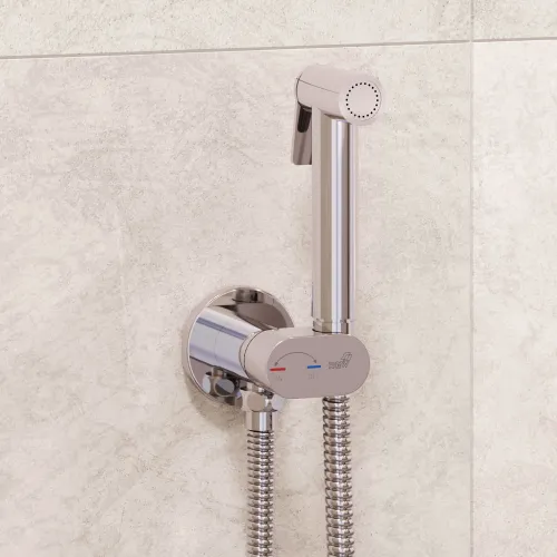 Гигиенический душ со смесителем RGW SP-213, Выбрать цвет: Хром, изображение 10