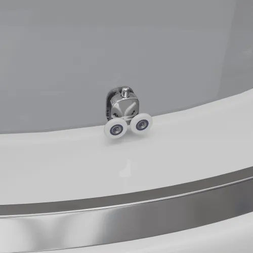 Душевой уголок RGW CL-56 тонированное/хром, Цвет стекла: тонированное, Цвет профиля: Хром, Выбрать размер: 900x900, изображение 23