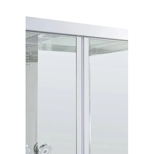 Душевая кабина AvaCan Z1910/Z1911/Z1912 прозрачное/низкий, Цвет стекла: прозрачное, Цвет профиля: Хром, Выбрать размер: 110х90, Внешний вид: без гидромассажа, Наличие крыши: есть, изображение 23