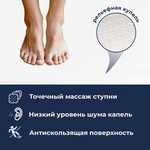 Душевой поддон полукруглый керамический RGW CR/R, Выбрать размер: 800x800, изображение 54