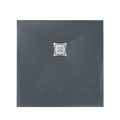 Душевой поддон квадратный RGW ST-G Графит, Выбрать цвет: Графит, Выбрать размер: 1000x1000, изображение 18