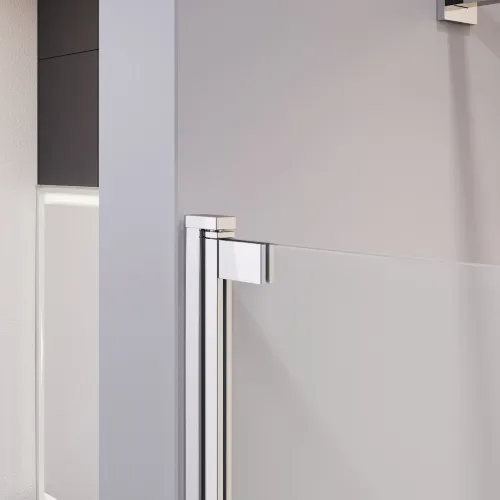 Шторка на ванну RGW SC-02, Выбрать размер: 100, Цвет стекла: прозрачное, изображение 43