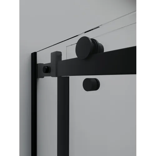 Душевая дверь RGW TO-14B, Цвет стекла: прозрачное, Цвет профиля (вариация): Черный, Выбрать размер: 170, изображение 5