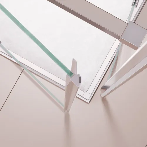 Душевой уголок RGW PA-38 прозрачное/хром, Цвет стекла: прозрачное, Цвет профиля: Хром, Выбрать размер: 900x900, изображение 30