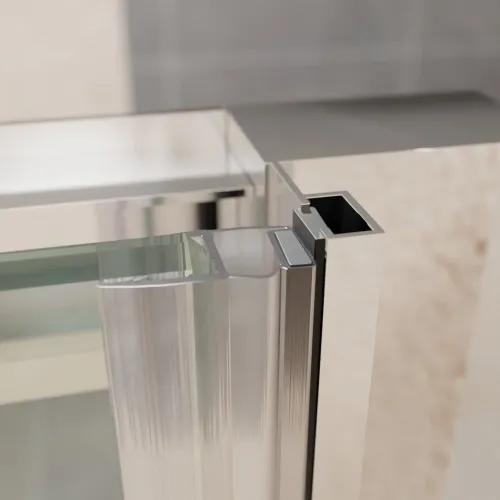 Душевая дверь RGW PA-14 100х195, Цвет стекла: шиншила, Цвет профиля (вариация): Хром, Выбрать размер: 100, изображение 33