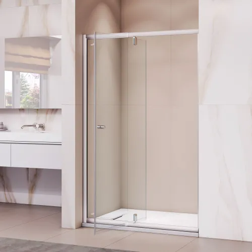 Душевая дверь RGW PA-02 NEW, Цвет стекла: шиншила, Цвет профиля (вариация): Хром, Выбрать размер: 70, изображение 23