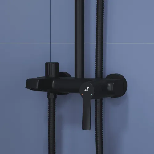 Душевая стойка RGW SP-31B, Выбрать цвет: Черный, изображение 95