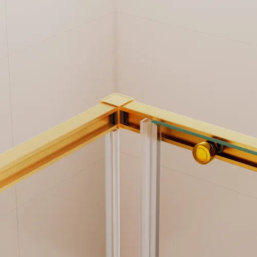 Душевой уголок RGW SV-42G прозрачное/золото, Цвет стекла: прозрачное, Цвет профиля: Золото, Выбрать размер: 900x1000, изображение 52