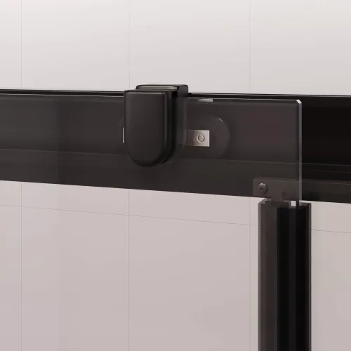 Душевая дверь RGW PA-017B, Цвет стекла: прозрачное, Цвет профиля (вариация): Черный, Выбрать размер: 160, изображение 19