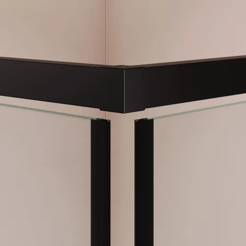 Душевой уголок RGW PA-038B, Цвет стекла: прозрачное, Цвет профиля (вариация): Черный, Выбрать размер: 90*90, изображение 46