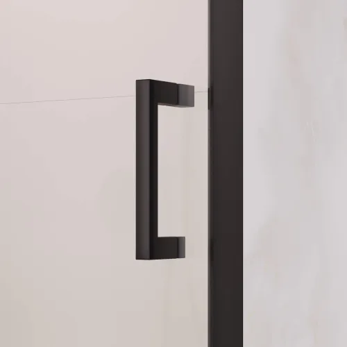 Душевая дверь RGW PA-008B, Цвет стекла: прозрачное, Цвет профиля (вариация): Черный, Выбрать размер: 100, изображение 40