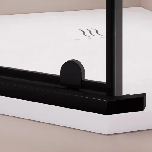 Душевой уголок RGW PA-081B, Цвет стекла: прозрачное, Цвет профиля (вариация): Черный, Выбрать размер: 120х120, изображение 38