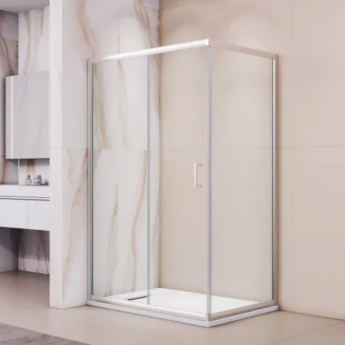 Душевой уголок RGW PA-245, Цвет стекла: прозрачное, Цвет профиля (вариация): Хром, Выбрать размер: 800*1000, изображение 10