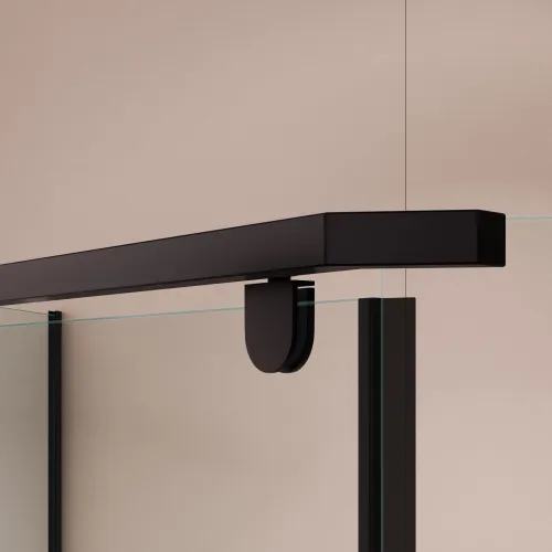 Душевой уголок RGW PA-82B, Цвет стекла: прозрачное, Цвет профиля (вариация): Черный, Выбрать размер: 1000*1000, изображение 20