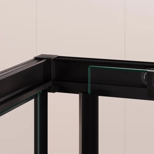 Душевой уголок RGW PA-245B, Цвет стекла: прозрачное, Цвет профиля (вариация): Черный, Выбрать размер: 900*1200, изображение 39