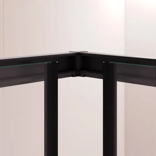 Душевой уголок RGW PA-040B, Цвет стекла: прозрачное, Цвет профиля (вариация): Черный, Выбрать размер: 800x1000, изображение 43