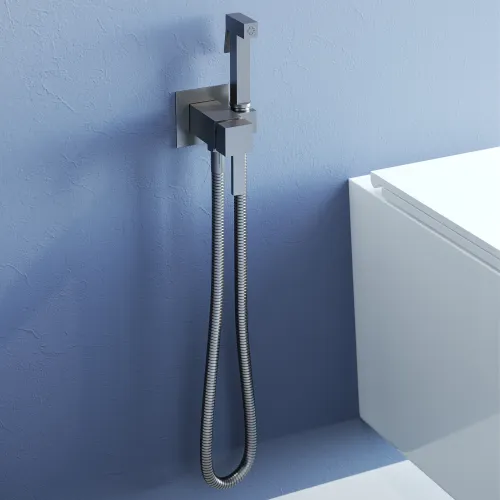 Гигиенический душ со смесителем RGW SP-212Gr, Выбрать цвет: Никель, изображение 51