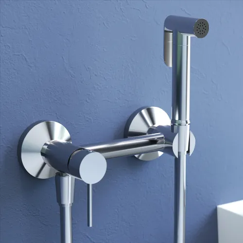 Гигиенический душ со смесителем RGW SP-215, Выбрать цвет: Хром, изображение 22