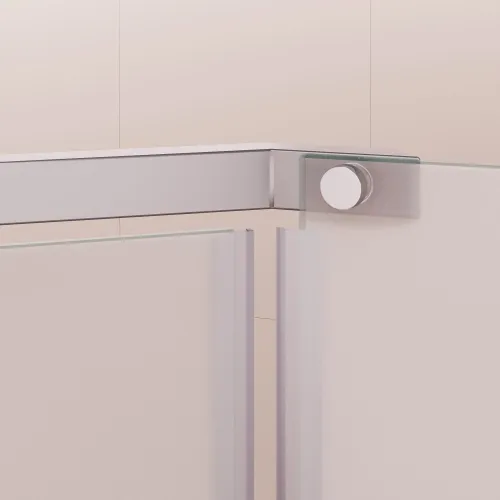 Душевой уголок RGW PA-081 хром сатин, Цвет стекла: матовое-сатинат, Цвет профиля (вариация): Хром, Выбрать размер: 100х100, изображение 20