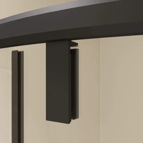 Душевой уголок RGW CL-55B, Цвет стекла: прозрачное, Цвет профиля: Черный, Выбрать размер: 900x900, изображение 31