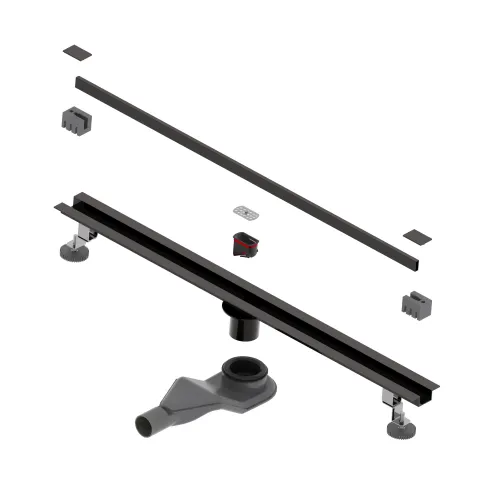 Душевой трап RGW SDR-50B черный, Выбрать цвет: Черный, Выбрать размер: 60, изображение 84