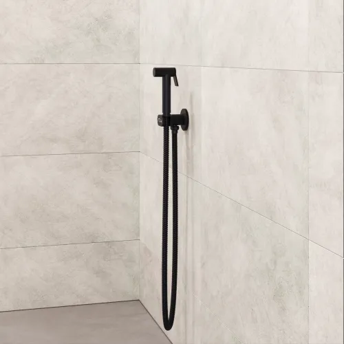 Гигиенический душ со смесителем RGW SP-210B, Выбрать цвет: Черный, изображение 40