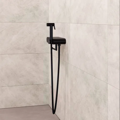 Гигиенический душ со смесителем RGW SP-222B, Выбрать цвет: Черный, изображение 43