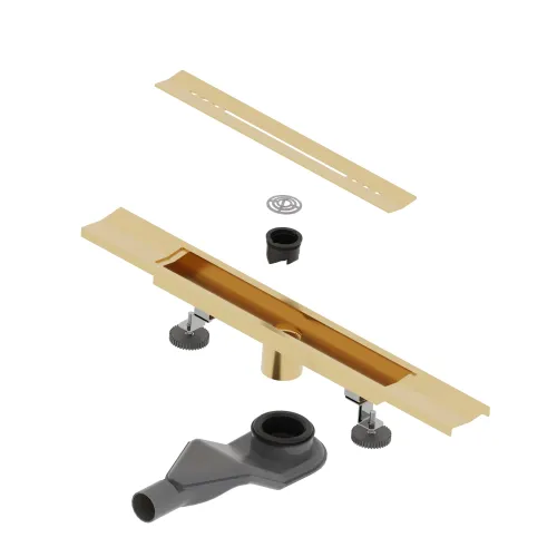 Душевой трап RGW SDR-53Gb золото, Выбрать цвет: Золото, Выбрать размер: 80, изображение 90