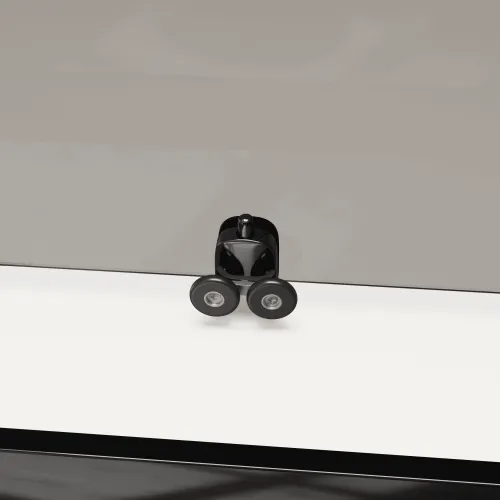 Душевая дверь RGW CL-13B тонированное/черный, Цвет стекла: тонированное, Цвет профиля: Черный, Выбрать размер: 120, изображение 25