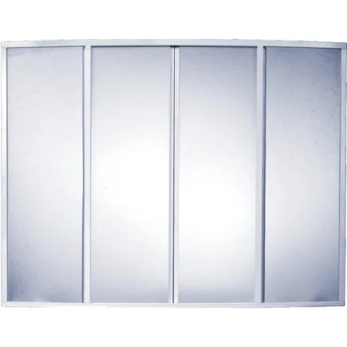 Штора на ванну "КЛАССИК" КАПЛИ 1,68 м, Цвет профиля: Белый, Выбрать размер: 168, изображение 2