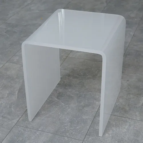 Timo Premium Стул плексиглас для душевой кабины, матовый, Выбрать цвет: Матовый