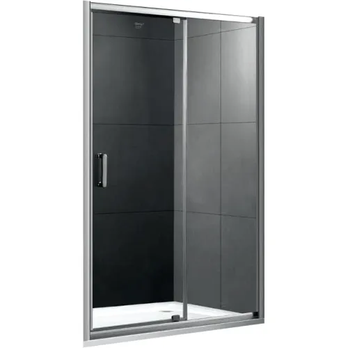 Душевая дверь в нишу распашная Gemy Sunny Bay  100х190 прозрачное стекло