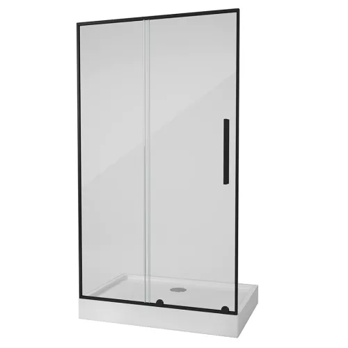 Дверь в нишу Alvaro Banos Toledo 120*195, Выбрать размер: 120х190, Выбрать цвет: Черный, изображение 2