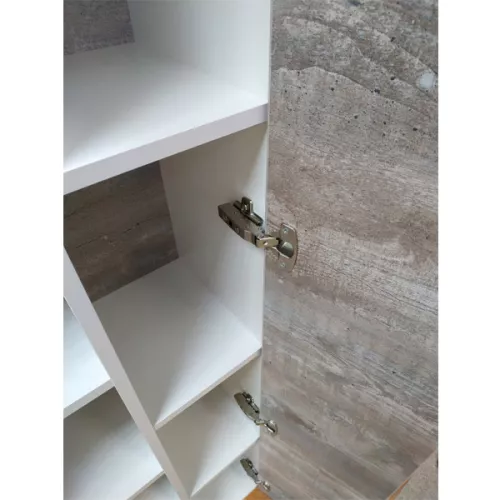 COMFORTY. Шкаф-колонна "Турин-45" дуб бежевый, изображение 4