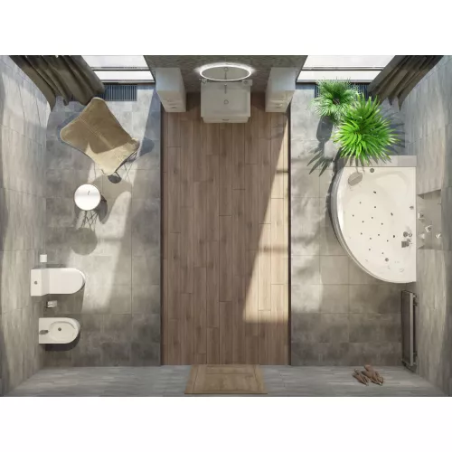 Ванна 1Marka CATANIA L/R, Выбрать размер: 150x105, Ориентация: Правая, изображение 5