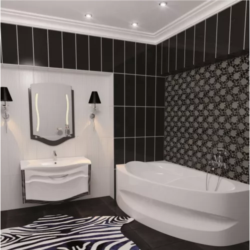 Ванна 1Marka JULIANNA  L/R, Выбрать размер: 160*95, Ориентация: Левая, изображение 6