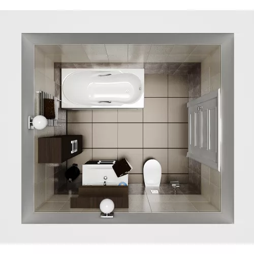 Ванна 1Marka MEDEA 150x70, изображение 6