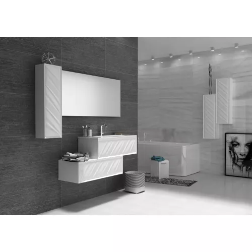 Зеркало Marka One Glace, Выбрать размер: 100, Выбрать цвет: Белый, изображение 5