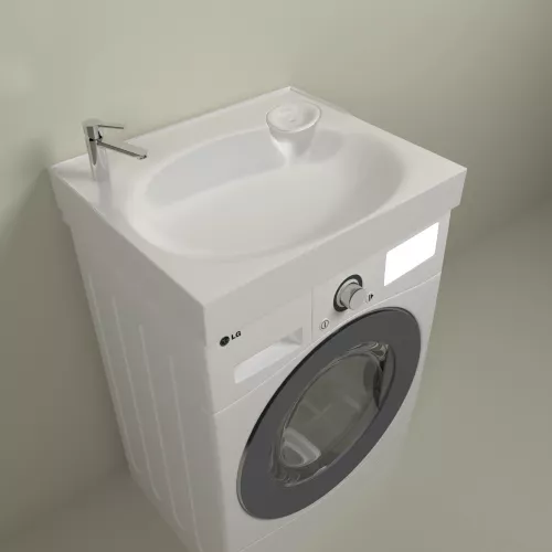 Раковина 1Marka  Lavanderia  60*50, изображение 3