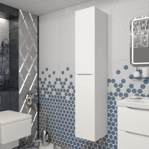 Пенал OPADIRIS Элеганс белый матовый левый/правый, Ориентация: Левая, изображение 2