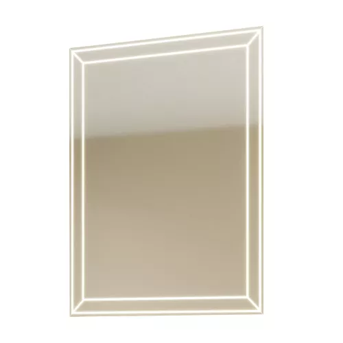 Зеркало  1 Marka  Classic 2, Выбрать размер: 70х90, Выбрать цвет: Белый, изображение 2