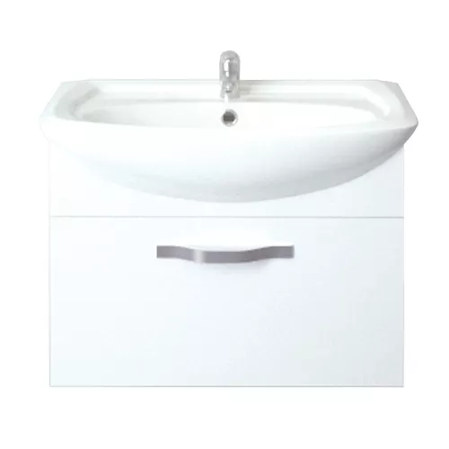 Мебель для ванной: Тумба подвесная 65 без  раковины 1Marka Вита 1 в магазине Акватория
