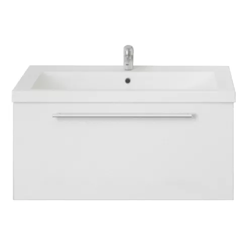 Тумба подвесная без  раковины  1Marka Соната, Выбрать размер: 60, Комплектация: 1 ящик, изображение 2