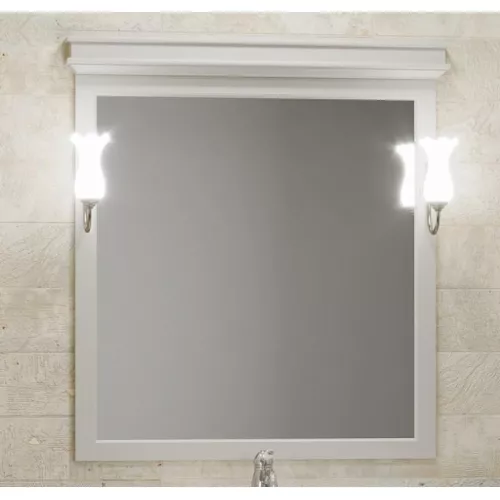 Зеркало со светильниками OPADIRIS Борджи слоновая кость, Выбрать цвет: Слоновая кость, изображение 5