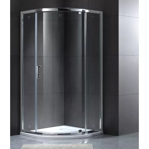 Душевой уголок Gemy Sunny Bay S28061  четверть круга  80х80, изображение 2