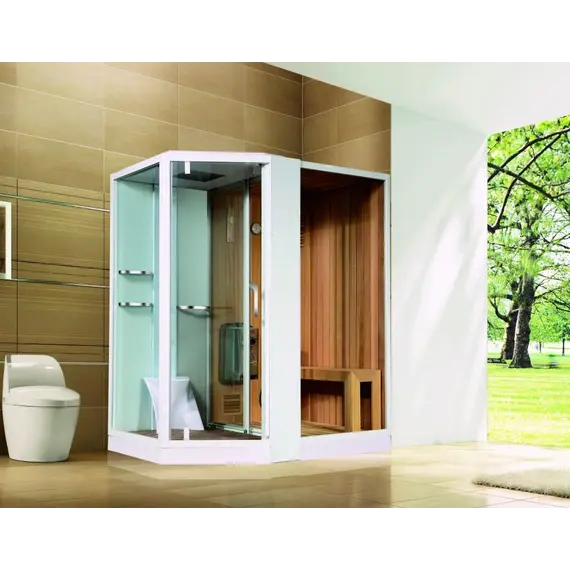Душевая кабина с финской сауной Orans SR-89103S  L / R  white
